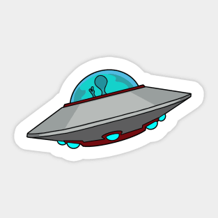 UFO Sticker